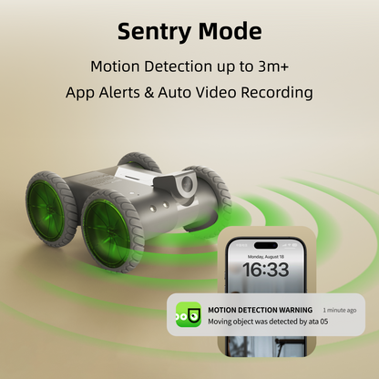 ata05 Home Robot Camera 4WD Whole-Home Mobility