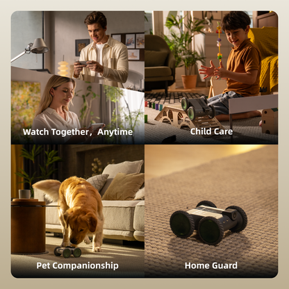 ata05 Home Robot Camera 4WD Whole-Home Mobility